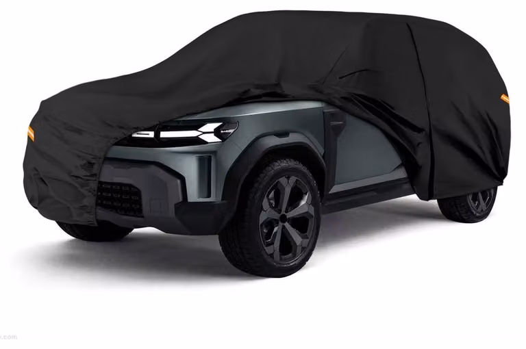 Copertura impermeabile per auto, compatibile con Dacia Bigster/Renault Boreal dal 2024 al 2025, copertura completa per tutte le condizioni atmosferiche con porta con cerniera