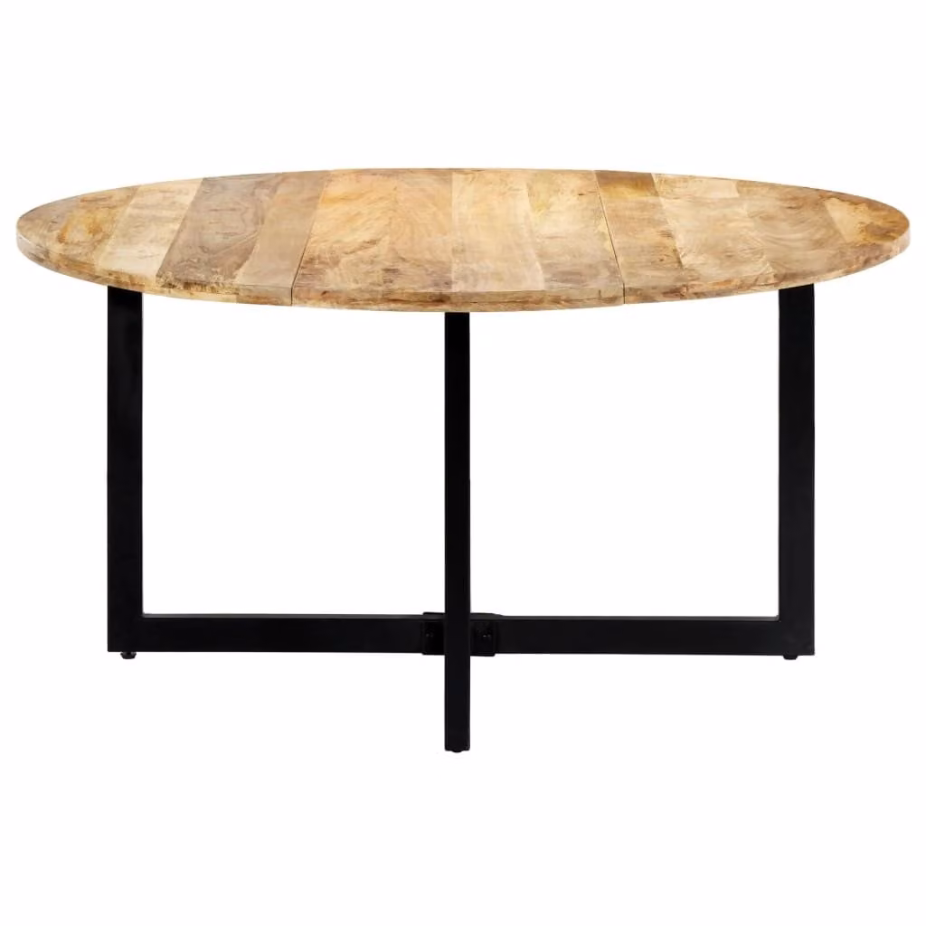 vidaXL Tavolo da pranzo 150 x 73 cm in legno massiccio di mango