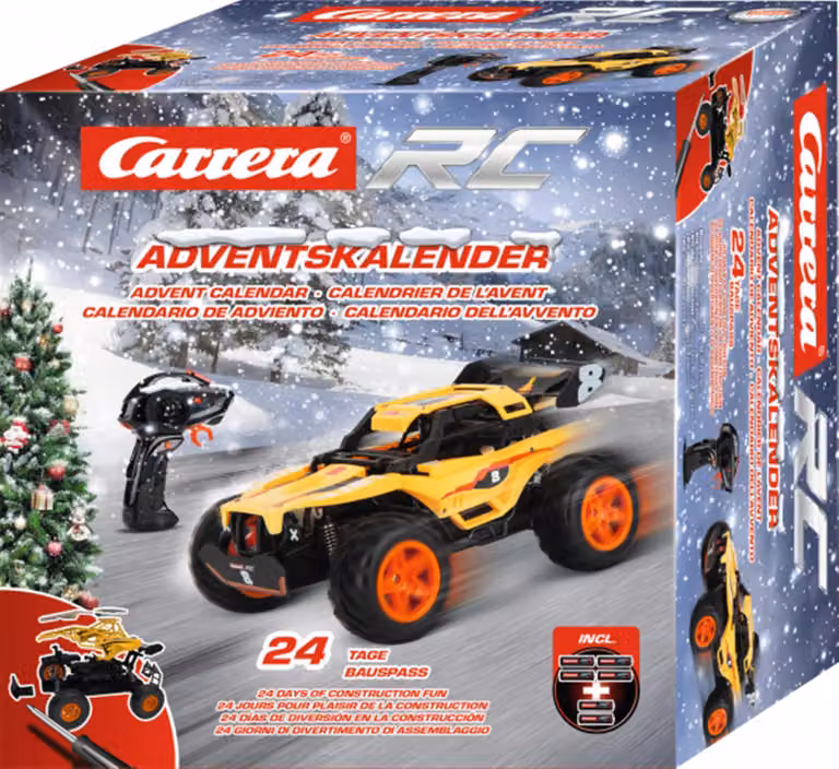 Carrera 2.4 GHz - Calendario natalizio Offroad 1:20