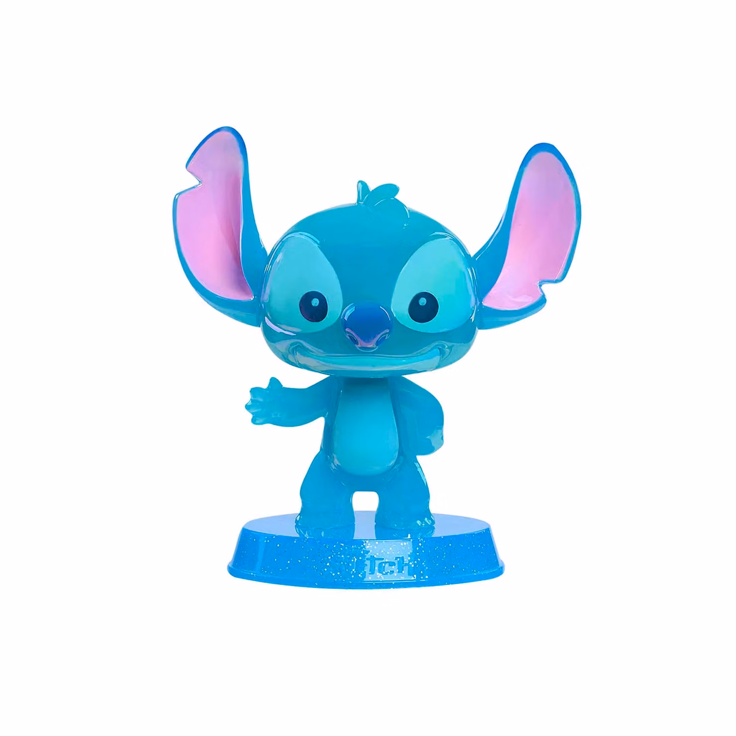 Figura collezionabile Disney Stitch Bobble Head di JUST PLAY, colore blu, Altezza: 12 cm – 1