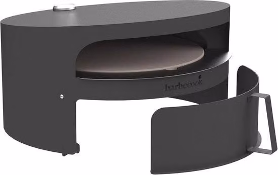 Fornello a legna per pizza per barbecue - Adatto per barbecue a legna aperta - Superficie di cottura 36 cm