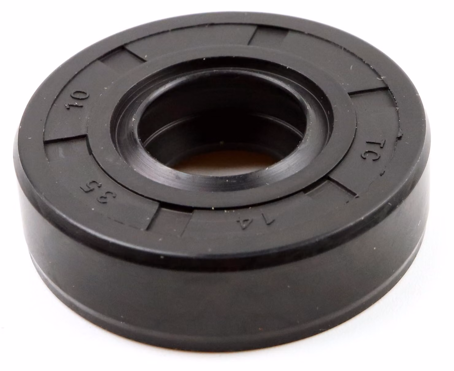 Guarnizione radiale per albero, dimensioni 14x35x10 mm, materiale NBR70, conforme alla norma DIN 3760