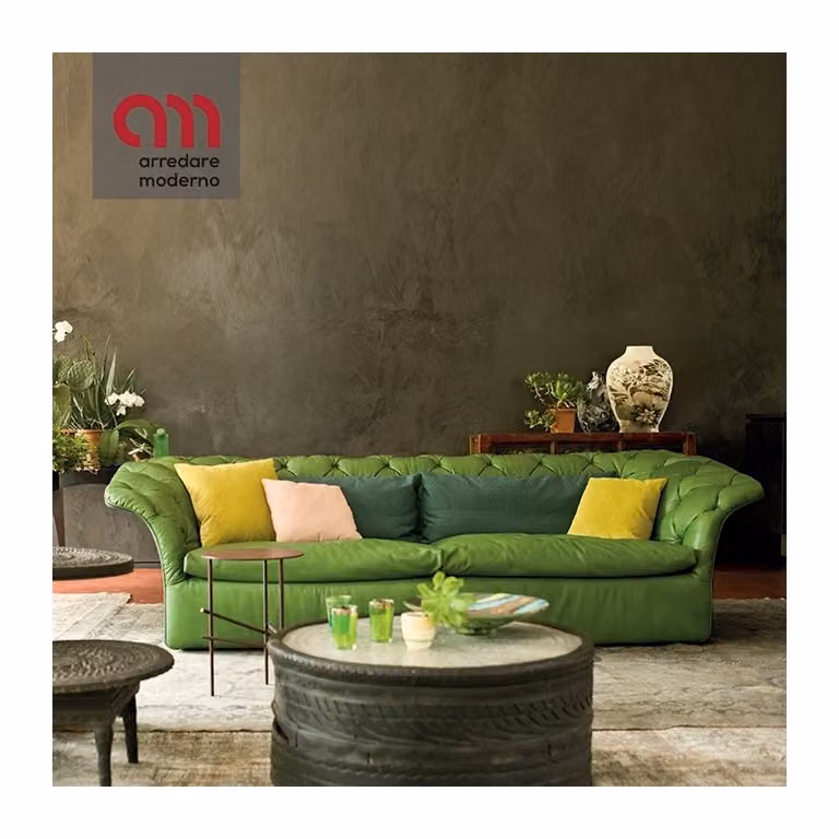 Divano Bohemian Moroso 2 e 3 posti lineare