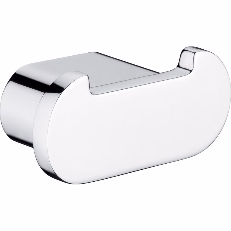 Appendiabiti doppio da muro in alluminio, ottone e Cromall A126 Gedy serie AZZORRE Cromato