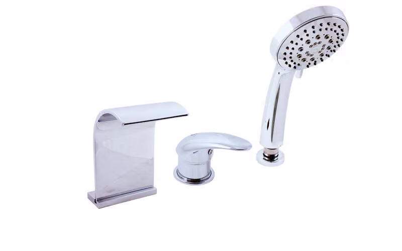 Slezák-RAV Miscelatore per vasca da bagno Slezák RAV Dunaj D467Y Colore: cromo, Dimensione: 3/8''