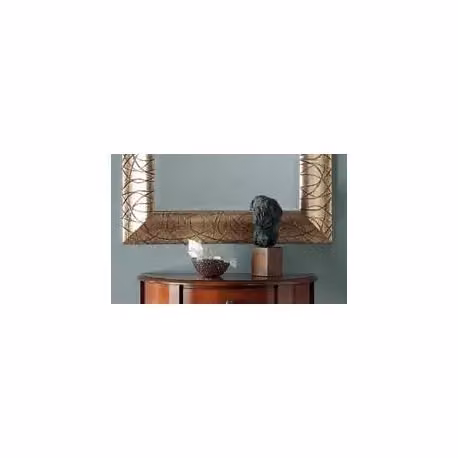 Consolle in legno con 1 cassetto e intarsio tinta noce Mobili 2G L/P/H: 62 x 32 x 77 cm – 3