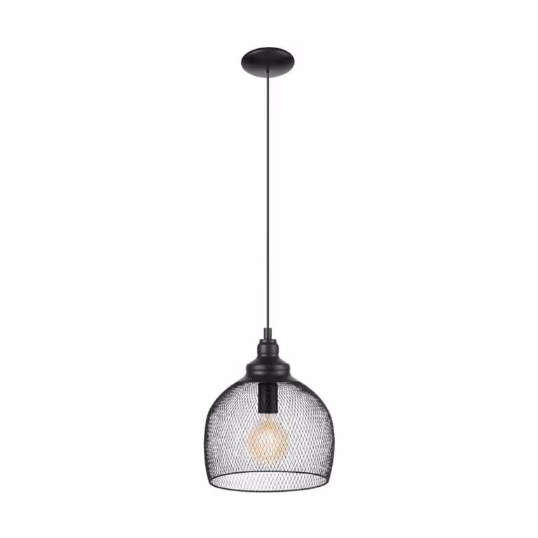 Eglo 49736 Lampada a sospensione Straiton Ø 28cm nero