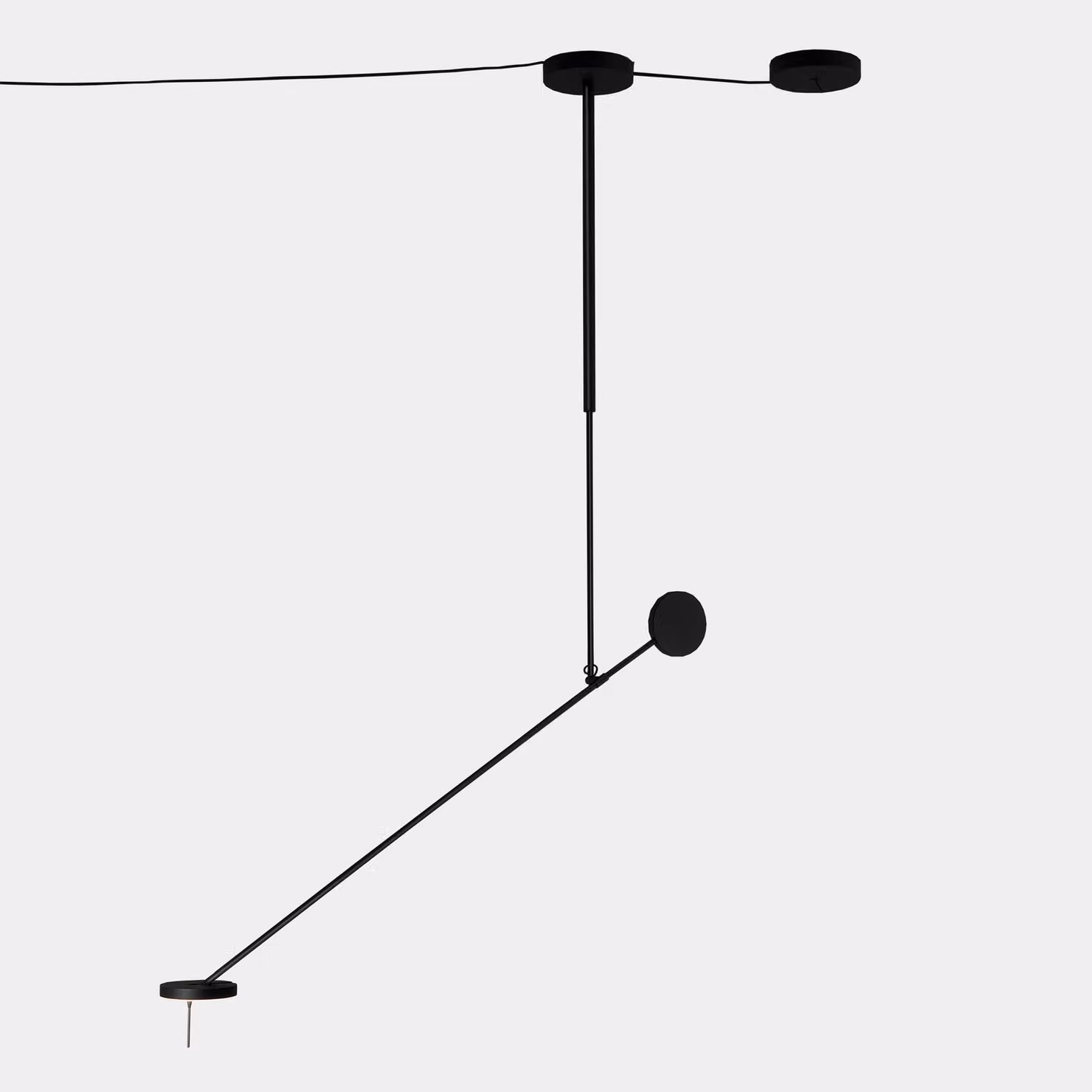Lampada a sospensione LEDS C4 Invisible - 12,2 W, bianco caldo, 551 lm, nero