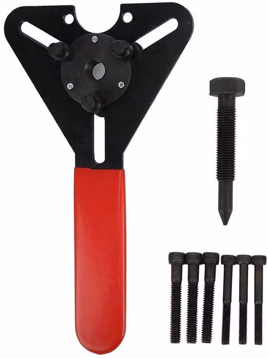 Set di utensili di alta qualità per la rimozione/installazione di giunti - Chiave dinamometrica multifunzione - Acciaio - 7 pezzi - per una vasta gamma di compressori