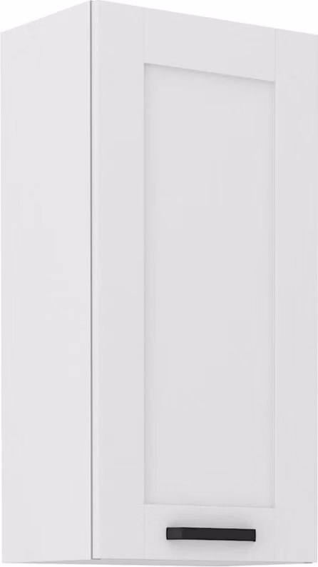 Armadietto superiore alto LAILI - larghezza 45 cm, bianco