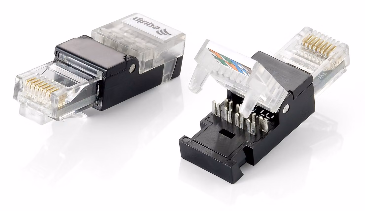 Equip 121163 Connettore Equip RJ45 Cat5e 2 pezzi non schermato senza attrezzi