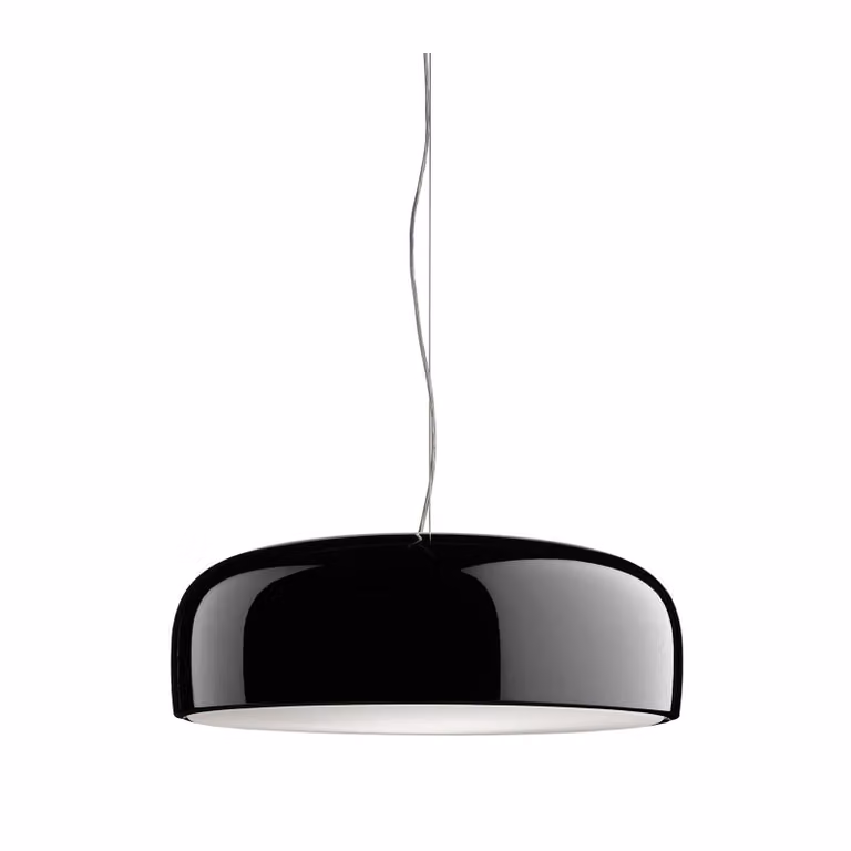 Flos - Smithfield Suspension Pro - Lampada a sospensione - Nero Lucido