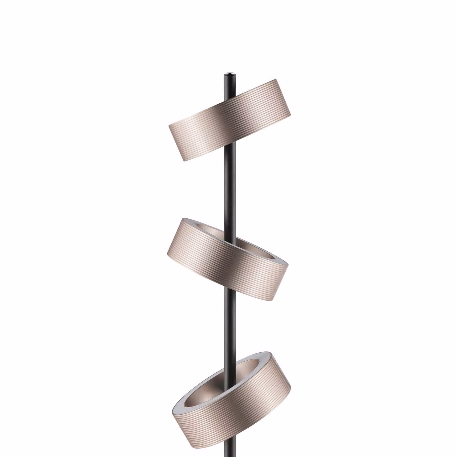 Brilliant Lampada da terra a LED Axion, dimmerabile, Marrone / Ruggine, Soggiorno / Sala da pranzo, Metallo, Moderno, Lampada LED da terra