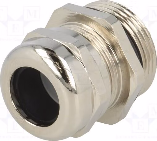 1 x Raccordo per cavo M25, grado di protezione IP68, materiale: ottone, modello 2525 n