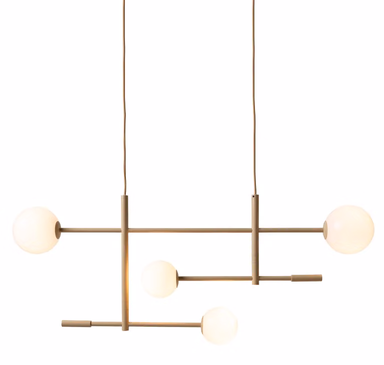 si tratta di RoMi - Lampada a sospensione Copenhagen - Verde - 97x13x215cm Lampada a sospensione - Lampada da tavolo - Lampada da soggiorno - Lampada da camera da letto - Soggiorno