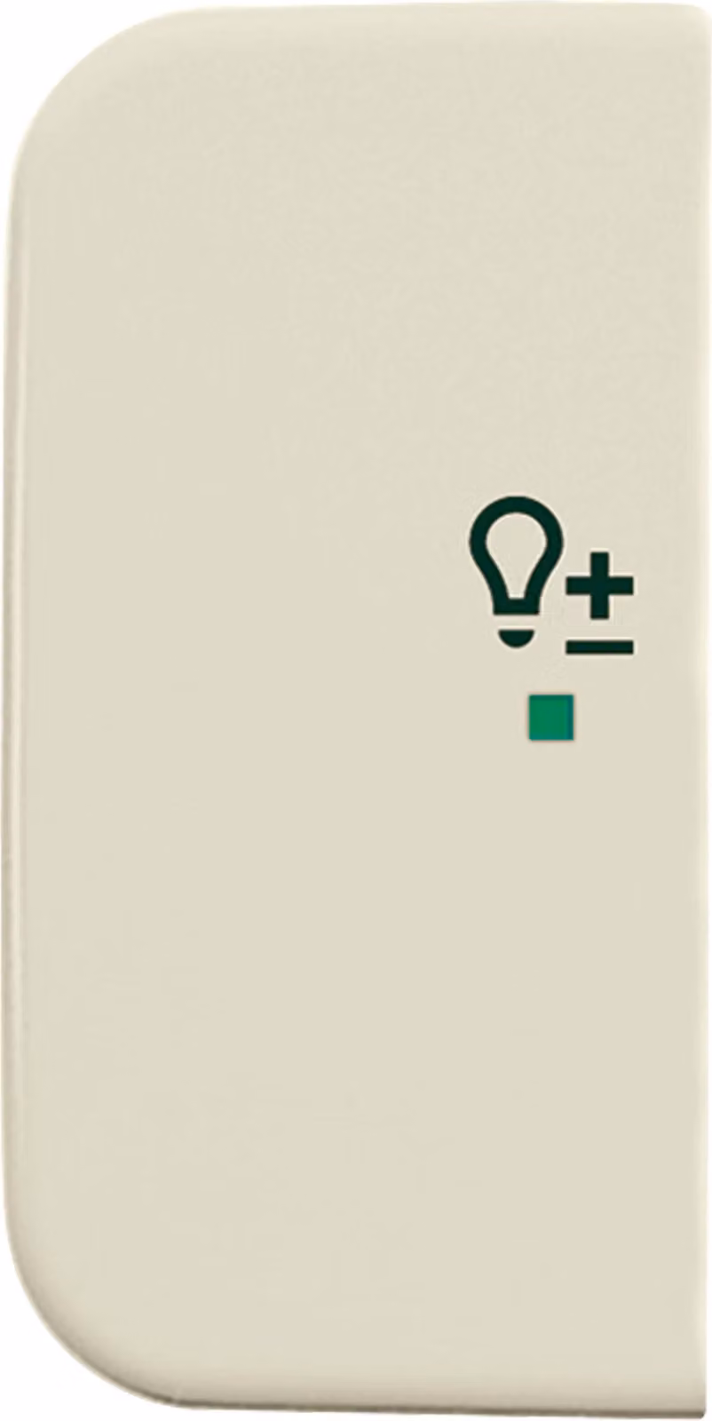 Busch-Jaeger 6234-21-212 Bilanciere, a 2 vie a sinistra, con simbolo "Dimmer" bianco