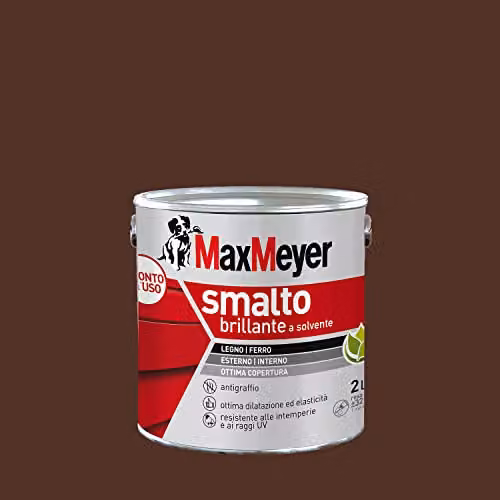 MaxMeyer Smalto a Solvente Brillante Marrone R8016 2 l