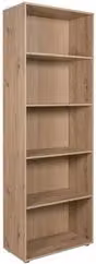 Libreria FLOW Composad Rovere Artisan Evo Marrone L: 70 cm, H: 200 cm