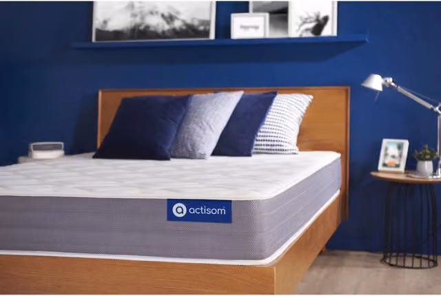 Materasso Actiflex dream 120x195cm - Spessore : 22cm - Molle insacchettate e memory foam - Moderatamente rigido