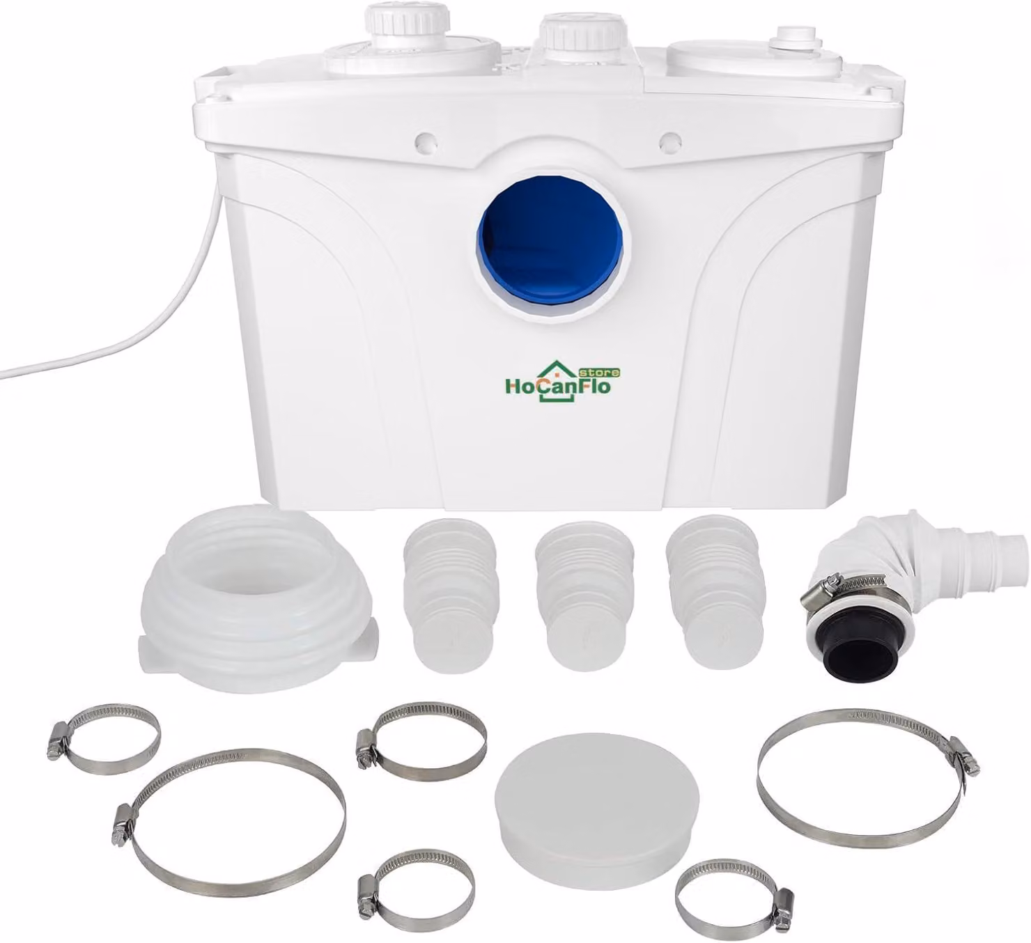 Pompe per acque reflue da 700W, sistemi per acque sporche, stazioni di sollevamento domestiche, sistemi di sollevamento, pompe per acque reflue con giranti in acciaio inossidabile, adatte per docce e cucine