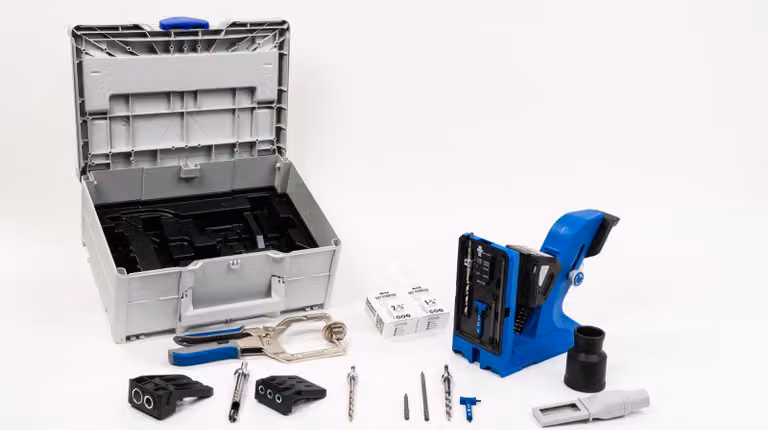 Kreg Pocket Hole Jig 720 Systainer SET Morsetto a sgancio rapido KPHJ720-Sys-SET