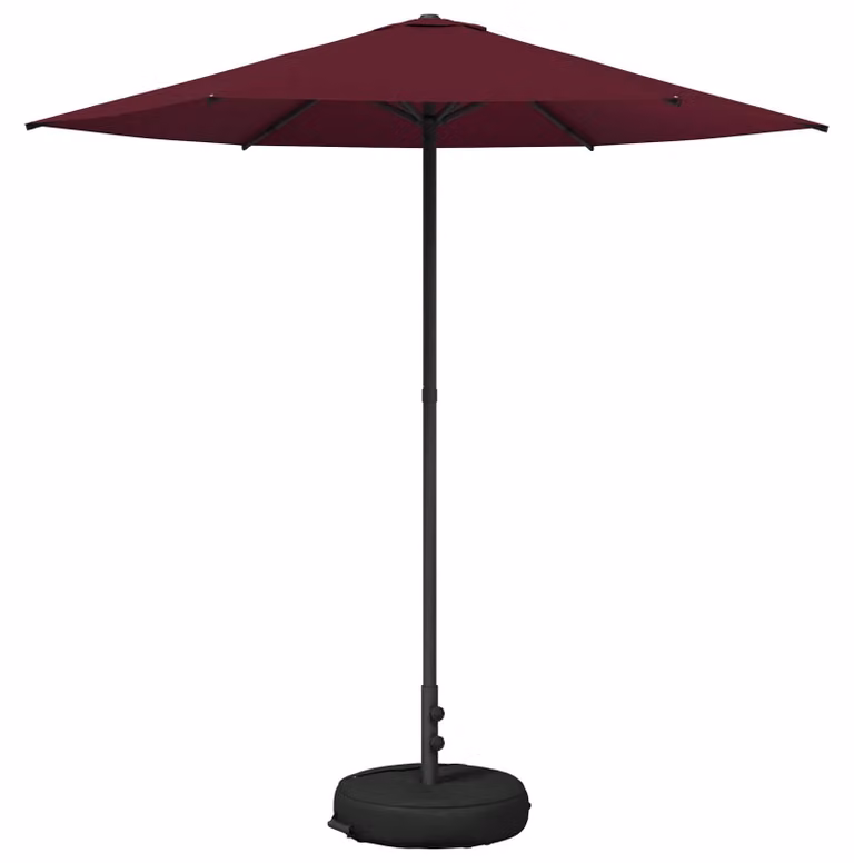 Ombrello da giardino 230 x 230 cm Poliestere Rettangolare