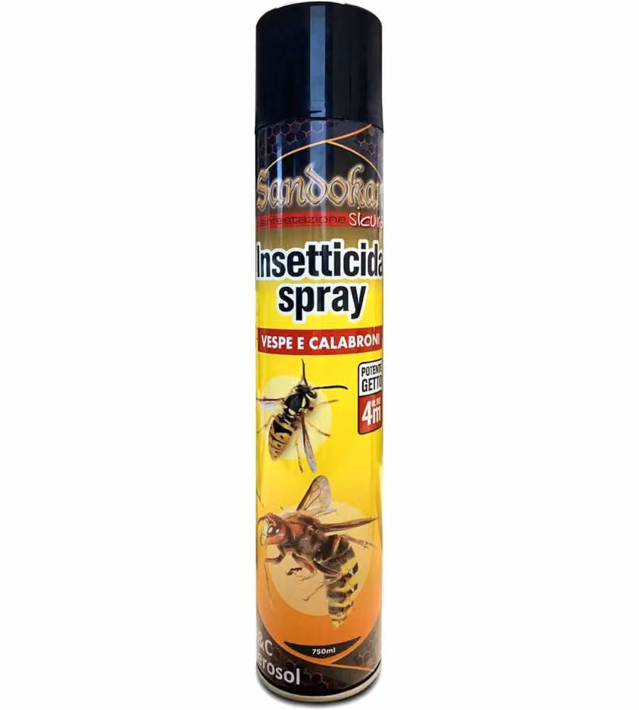 Vespicida con getto fino a 5 metri 750 ml