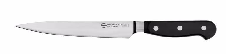 Coltello filettare flessibile linea Maitre, lama alveolata cm 18 di Sanelli Ambrogio