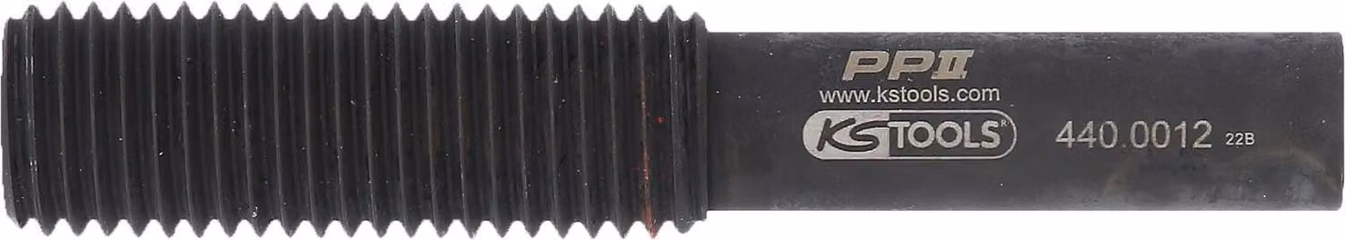 KS TOOLS Pezzo di spinta regolabile M24 132 mm - 440.0012