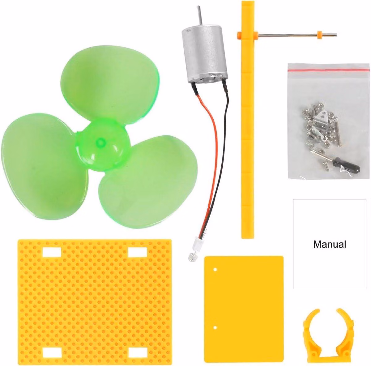 Turbina eolica, generatore eolico da 0,01-24V, kit per turbine eoliche, kit per microgeneratore eolico