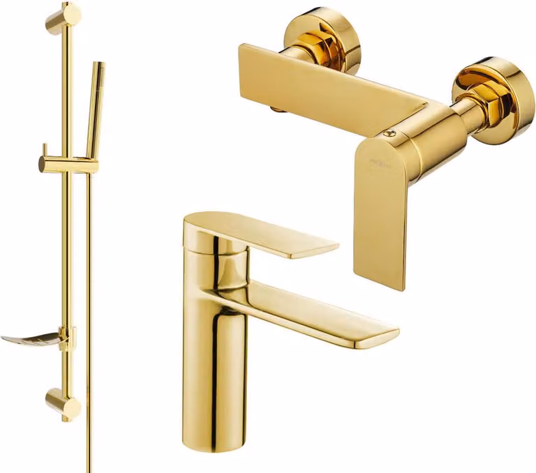 Mexen Zero DF70 set doccia, oro - 71104DF70-50