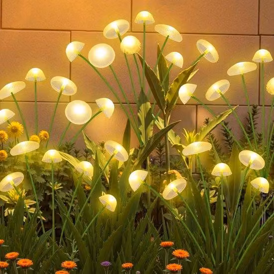 Lampade solari a 32 LED per cortili, impermeabili per esterni, bianche, da giardino, illuminazione stradale, lampade da esterno, lampade da giardino, illuminazione per cortili
