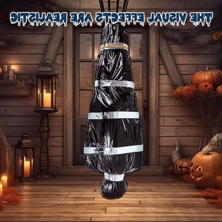 Corpi gonfiabili spettrali per Halloween, accessori terrificanti per creare un'atmosfera inquietante