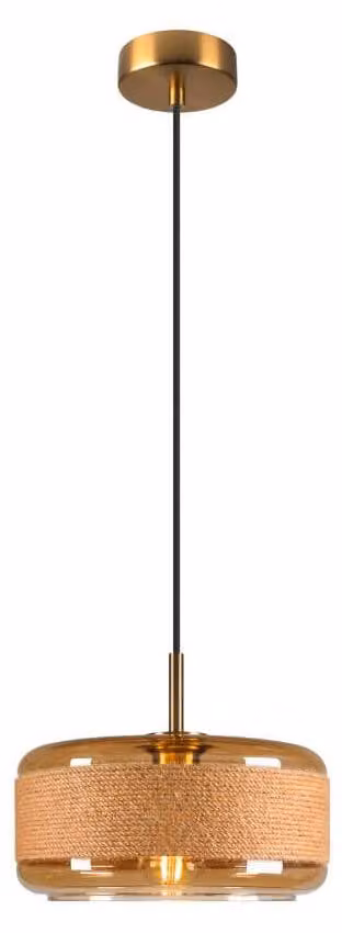 SLV 1007599 PANTILO ROPE 27, apparecchio a sospensione, 250cm, E27, 15W, oro