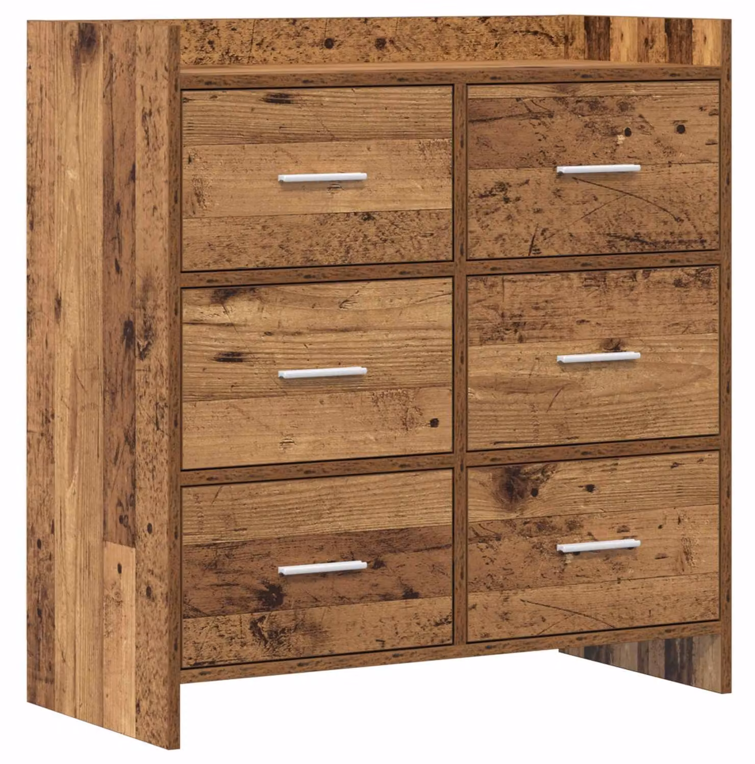 Mobiletto servitore in legno massello, 75 x 33 x 80 cm, realizzato in legno composito