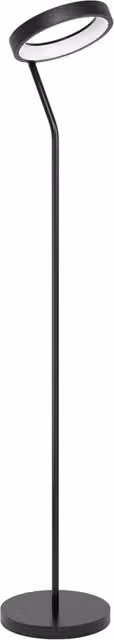 Piantana Contemporanea Marghera-Z Acciaio Nero 4 Luci Led Integrato 4W