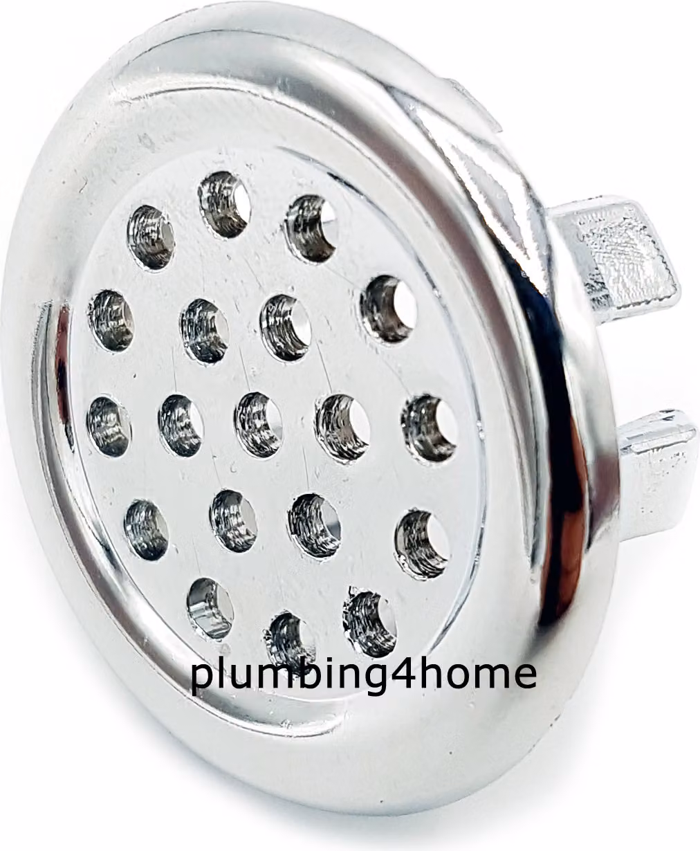 Flangia di troppopieno per lavabo con fori