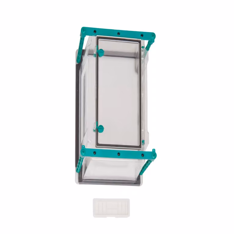 ABN ZAS/STAS Accessori: Cappa IP54 con sportello per altezza 375 mm SY375AT