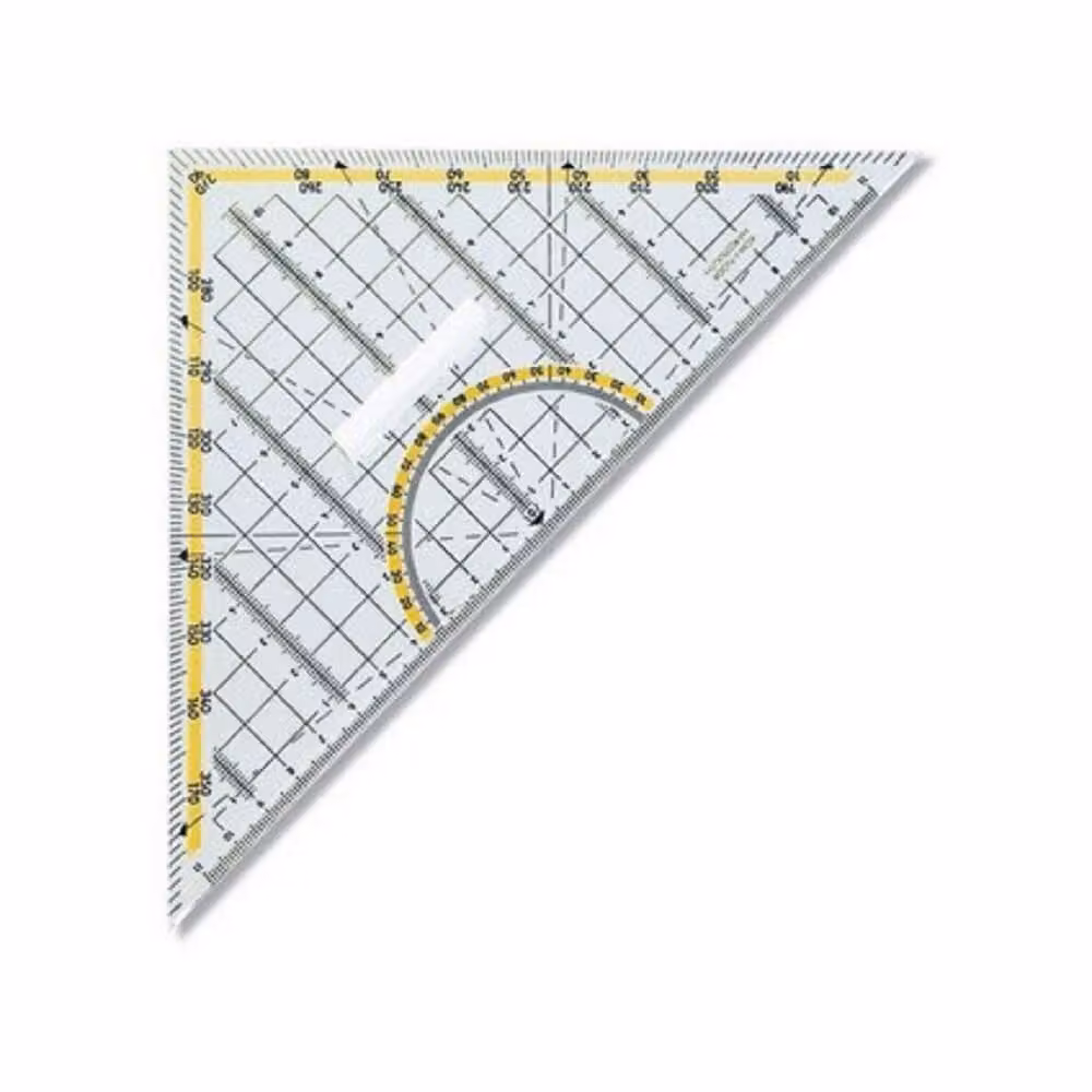 Triangolo Koh-i-noor con supporto trasparente
