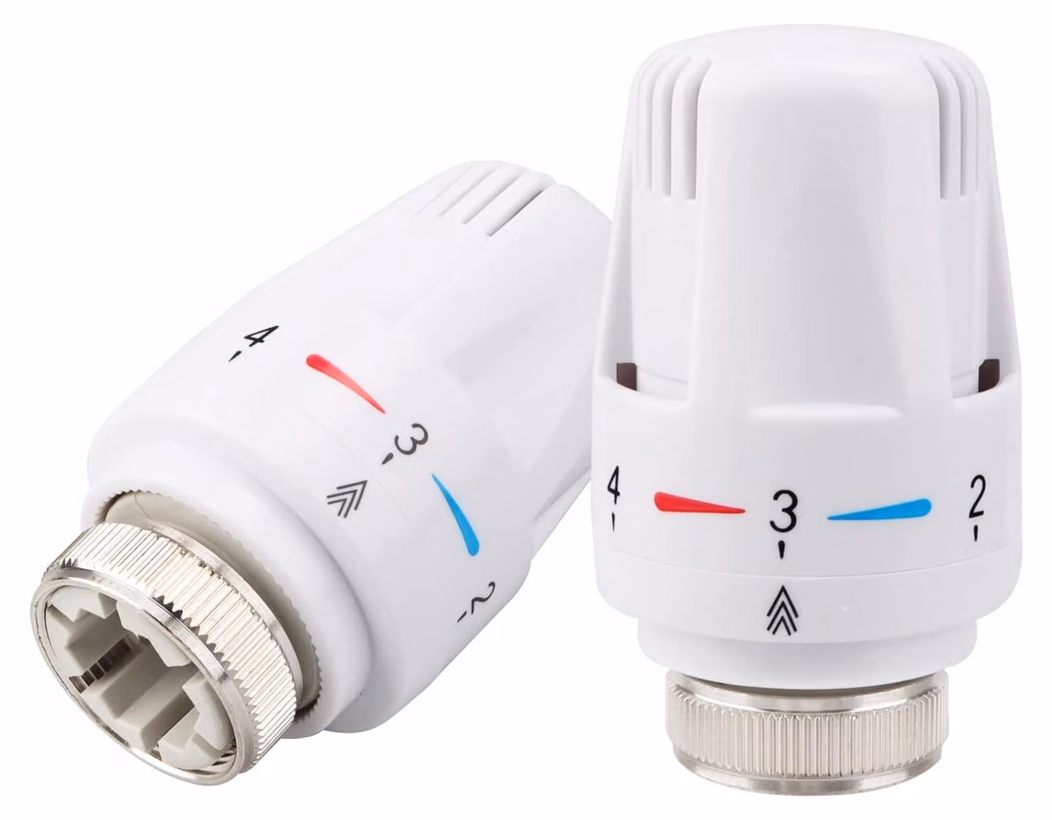 Testina termostatica - Testina per radiatore - Attacco M30 x 1,5 - 2 pezzi - Autoregolante