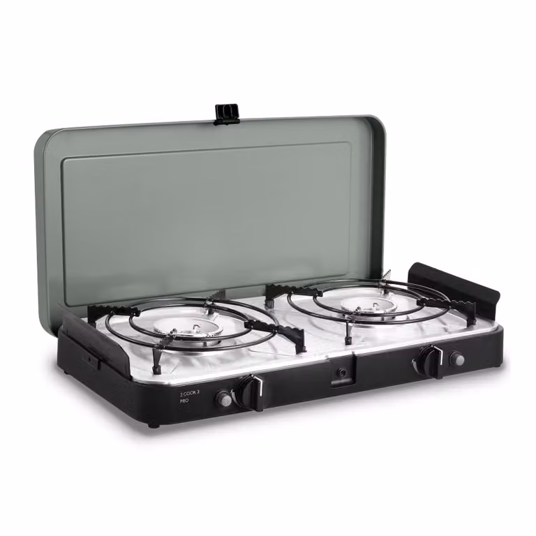 Cadac 2-Cook 3 Pro Stove 30mbar BBQ a gas griglia da tavolo griglia da campeggio 203P1-10-EU
