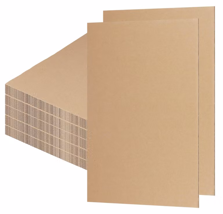 Pannelli in cartone alveolare, formato A3, spessore 3 mm, confezione da 50 pezzi, dimensioni 30 x 40 cm, realizzati in cartoncino kraft