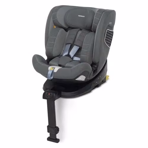 Seggiolino auto Foppapedretti FP360 Duo Fix I-Size girevole e reclinabile Grey 40-150cm – 2