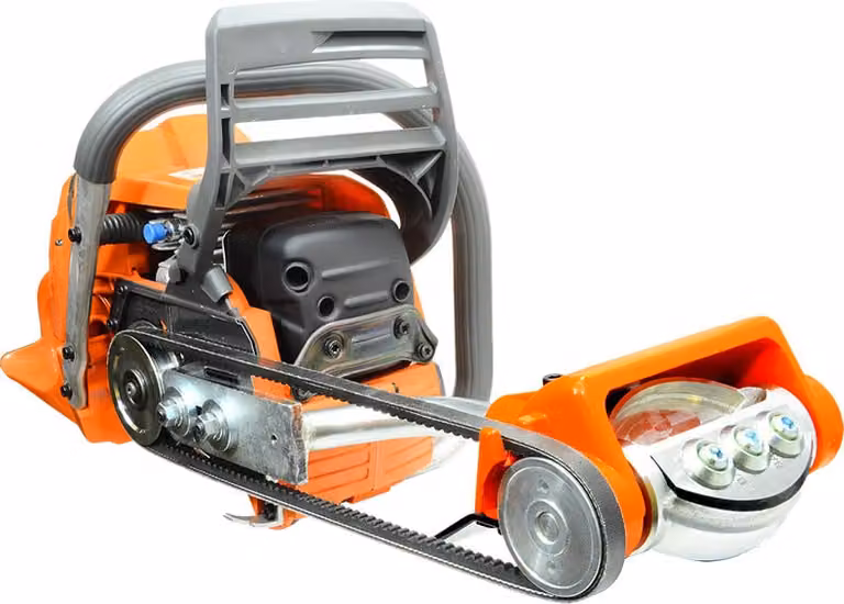 Scortecciatrice completa per la pelatura e la fresatura per il montaggio su HUSQVARNA 340, 343, 345, 346, 350, 353, 445, 450 ,JONSERED: 2147, 2150, 2152, 2245, 2250