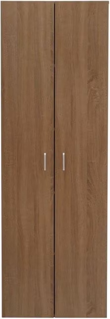 Armadio Casa Collection con 2 Ante e 4 Ripiani, Colore Quercia, L/P/H: 60 x 34 x 180 cm – 1
