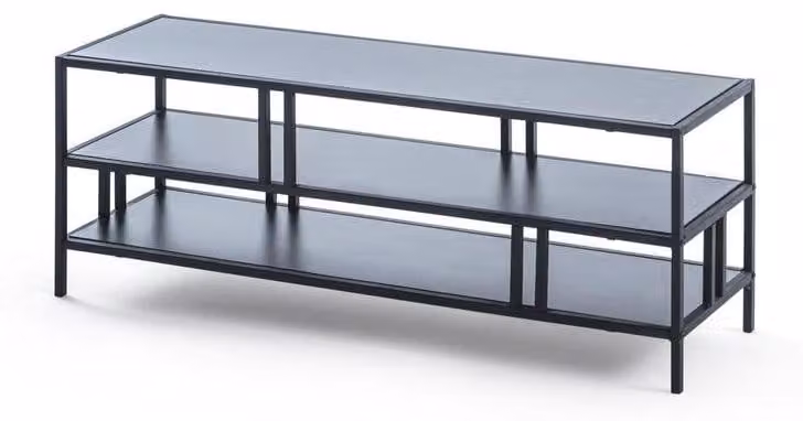 Tavolino da salotto nero di design Tavolino rettangolare