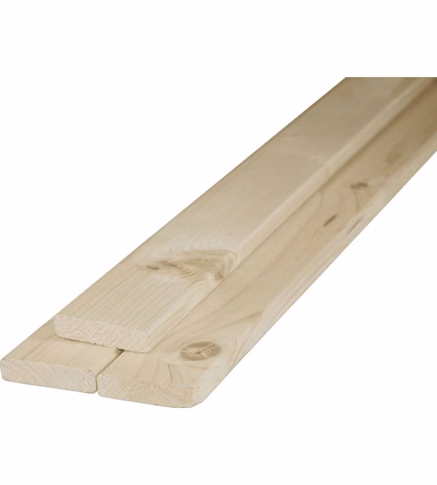 Pircher Listello Abete piallato 15x60x2000 mm per bricolage e arredo