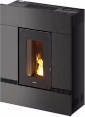 Stufa pellet 13,7kW MITHOS Plus 14 PS T2 Antracite 5 stelle Classe A+ 7023092