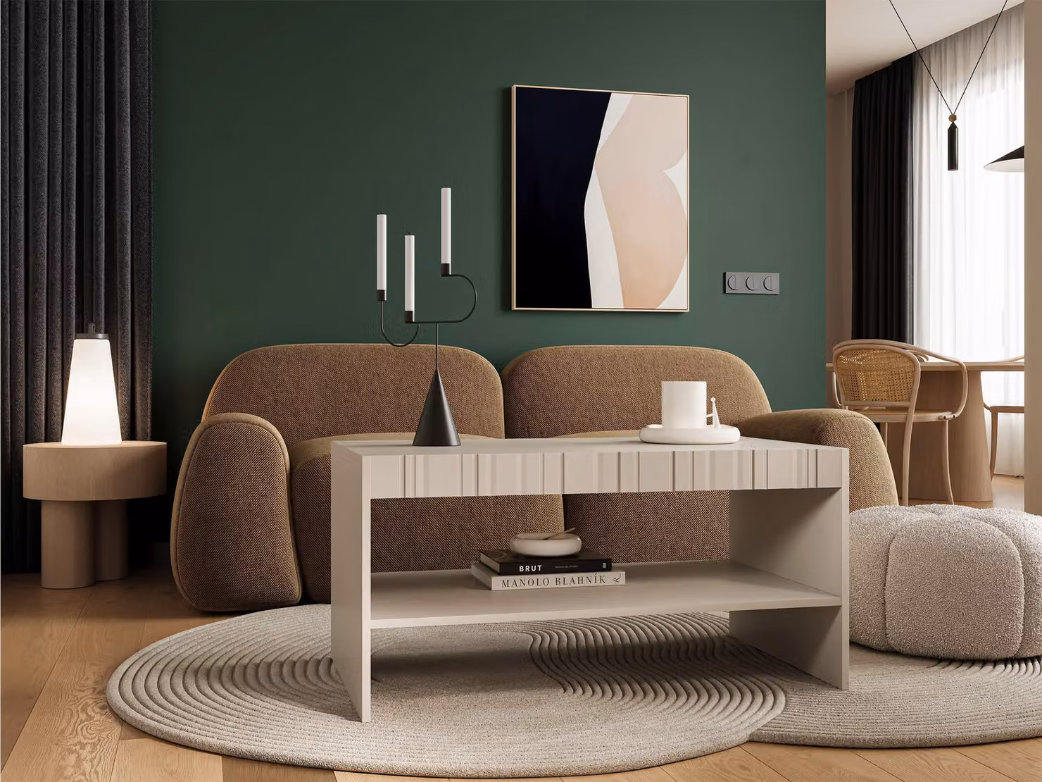 Tavolino KERENS - beige