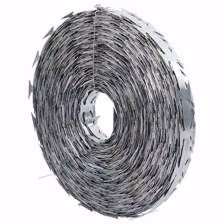vidaXL Filo Spinato in Acciaio Zincato Argento, Lunghezza: 50 m